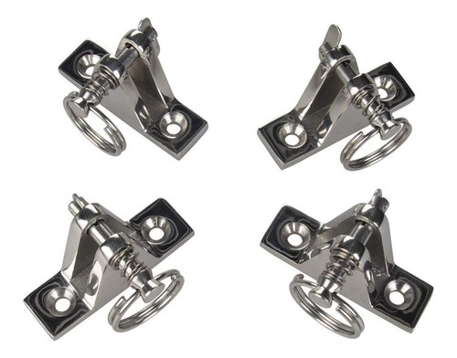 Imagen 4 de 5 de Bisagras De Anillo Cubierta Superior Camioneta Lanchas 4pzs