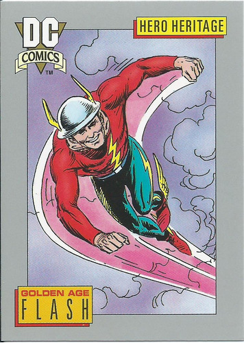 Barajita Flash Dc Comics 1991 #4 Hero Heritage Golden