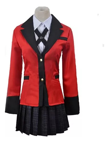 Disfraz De Kakegurui Jabami Yumeko Cosplay De Trajes Uniform