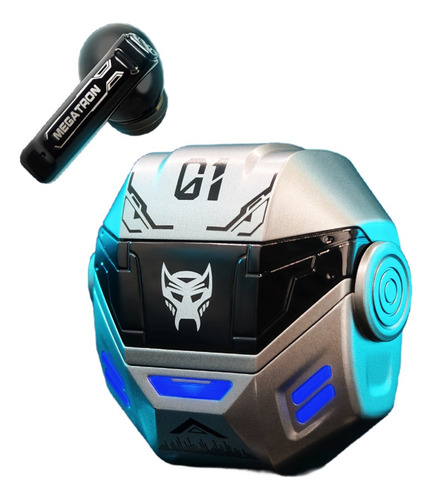 Auriculares Inalámbricos Bluetooth Transformers Para Gaming Optimusprime