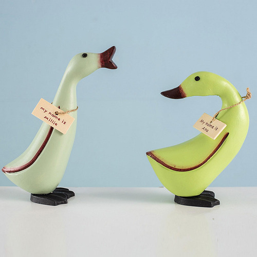 Juego De 3 Estatuas De De Madera, Artesanías, Estilo Para