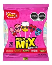 Comprar Paleta Vero Mix Dulce Club 20 Piezas Manita Tarrito Cupido