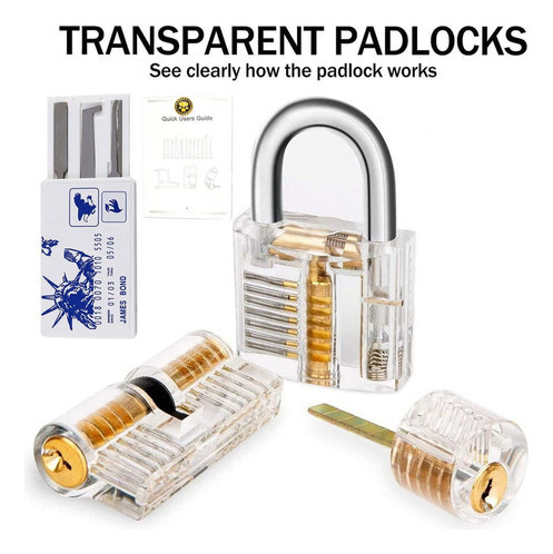 Pull Bead Lock Selection 30 Peças Com Cadeado De