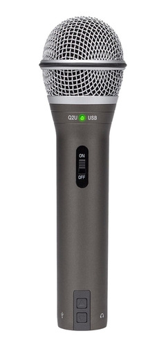 Microfono Samson Q2u Micrófono Usb-xlr Simultaneo Home Studi