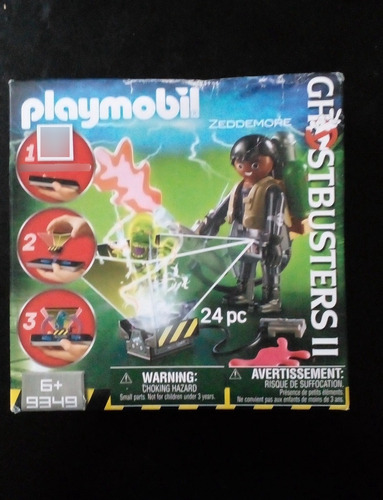 Playmobil 9349 Winston Zeddemore Cazafantasmas Ghostbusters 