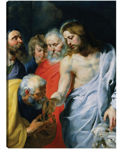 Cuadro Decorativo - Cargo De Cristo A Pedro (c. 1616)