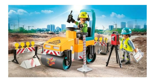 Playmobil Construcción De Carreteras