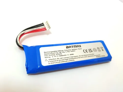 Bateria Jbl Flip3 Flip 3 Gray Gsp872693 3200mah 11.84wh Cuotas