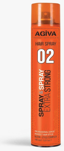 Imagen 2 de 2 de Laca Agiva #02 Spray X 400ml - mL a $82