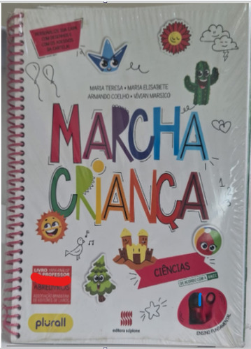 Livro Marcha Criança Matemática Manual Do Professor + Caderno Exercício 5 Ano Plural Edtora Scipione