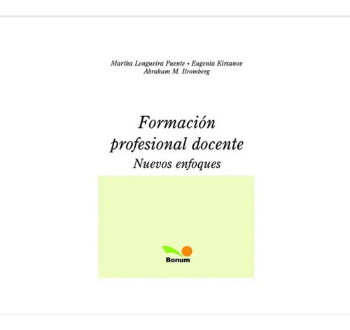 Libro Formacion Profesional Docente Bromberg Kirsanov Bonum
