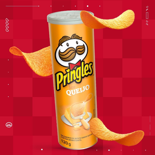 Batata Pringles Sabor Queijo 120g