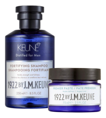 Kit 1922 By J.m. Keune Shampoo Fortifying E Premier Paste