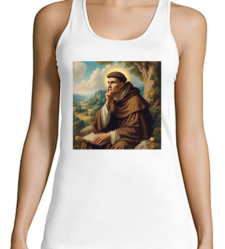 Musculosa Mujer Santo Tomas De Aquino Filosofia M2