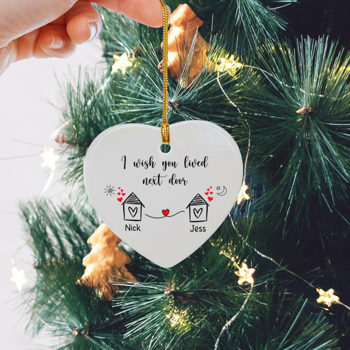 Adorno Navideño Personalizado Para Mejor Amigo 2023