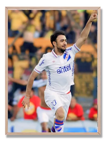 Cuadro Con Marco - Recoba Nacional - Mi Cuadro Uy Marrón