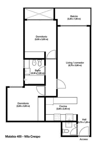 Imagen 30 de 30 de Venta - Tres Ambientes C/amenities - Malabia 400 - Palermo