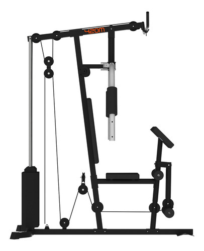 Multigimnasio Athletic 50kg Reforzado Optimizador Espacio