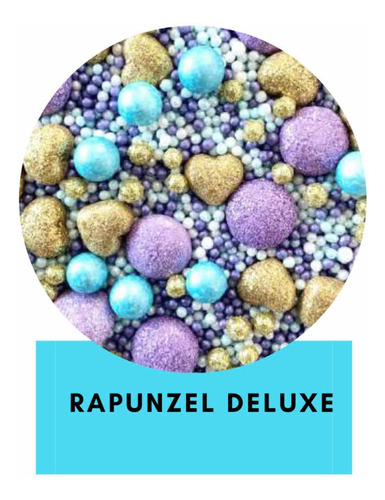 100g Mix Sprinkles Rapunzel Deluxe.