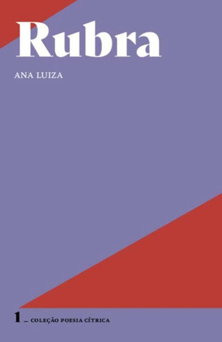 Libro Rubra De Luiza Ana Laranja Original