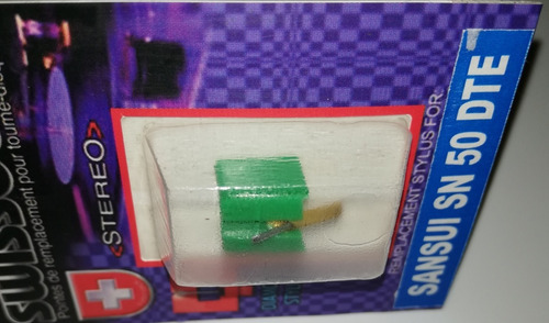 Imagen 2 de 4 de Aguja Sansui Sc-50 Sn-50 Sn-33 Sv-50 Reemplazo Suizo Calidad