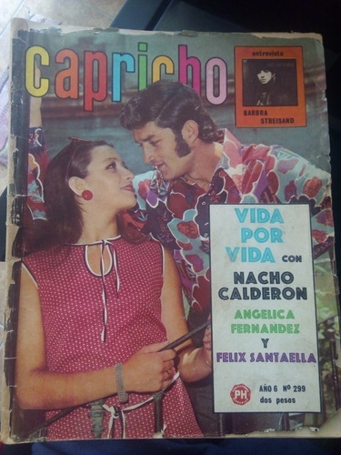 Nacho Calderón E Isadora En Fotonovela Capricho Grande