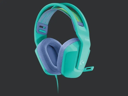 Audifono Gamer Logitech G335 Menta Pc/ps4/switch/xbox Color Celeste
