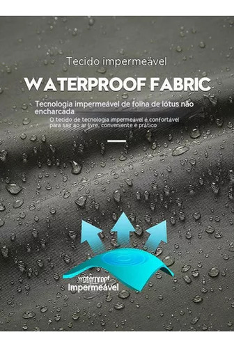 Chaqueta Impermeable Y Transpirable A Prueba De Viento