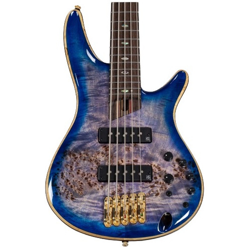 Ibanez Sr2605 Premium Bajo 5 Cuerdas Cerulean Blue Burst