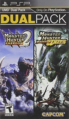 Monster Hunter Freedom 2 Y Freedom Unen El Paquete Dual Psp