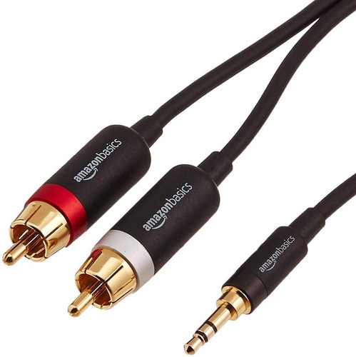 Imagen 1 de 5 de Cable De Audio Estéreo - Rca A Miniplug 3.5mm - 120cm - Hifi