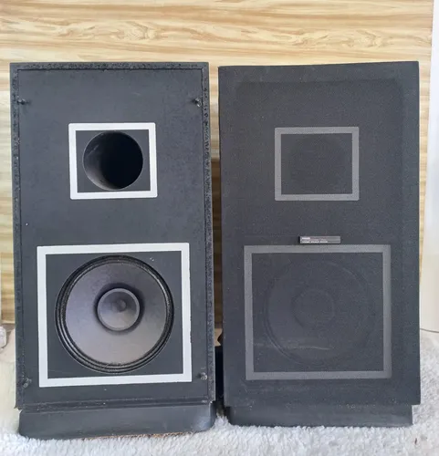 Par Caixa Som Vintage Philips Dynamic Speaker System 8 Ohms