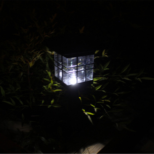 Luces De Pilar Solar, Lámpara De Valla Impermeable, Columna