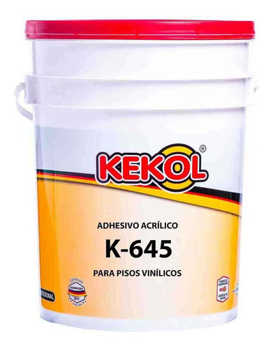 Adhesivo Base Acuosa Kekol Piso Vinilico Baldosa K645 10k