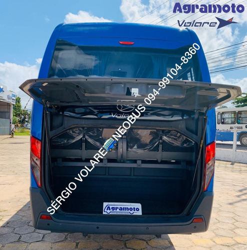 Imagem 7 de 15 de Micro Ônibus Volare Fly 6 Executivo Cor Azul