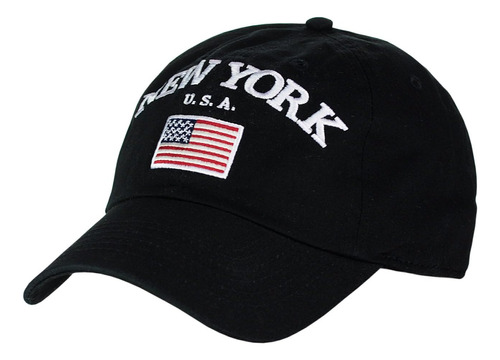 Nyfashion101 Gorra De Perfil Bajo Ajustable Con La Bandera D