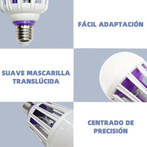 Lámparas Led Mata Moscas Y Mosquitos Luz Eficaz Para Eliminar Insectos De Alta Calidad Everest