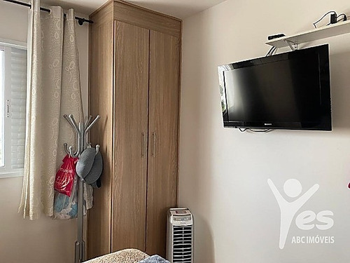 Imagem 15 de 19 de Ref.: 2047 - Apartamento Com Condomínio,02 Dormitórios Sendo 01 Suíte E 02 Vagas Na Vila Assunção, Santo André - Sp - 2047