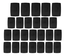 Comprar 20 Tomadas 10a + 5 Interruptores Simples Blux Home Black