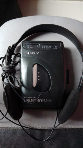 Walkman Sony Cassette / Radio Y Audífonos Originales Sony 