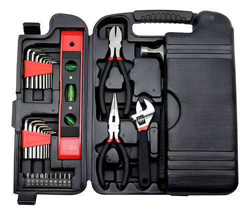 Kit De Herramientas 129 Piezas Multiusos Con Maletín Dm-0030