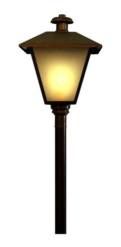 Farol En Hiero Columna Luces Para Jardín Exterior