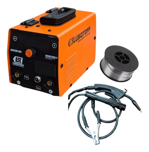 Soldadora Inverter Dual Mig/mma Lüsqtoff 120 Amp + Alambre