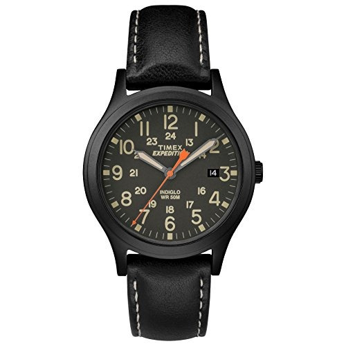 Reloj Timex Unisex Tw4b11200 Expedition Scout 36 De Cuero