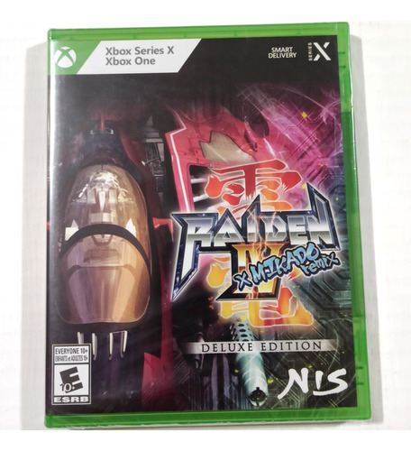 Videojuego Raiden Iv X Mikado Remix Xbox One Fisico Sellado 