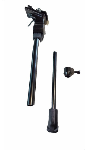 Imagen 1 de 5 de Patita / Pie Apoyo P/ Bicicleta Bajo Caja Aluminio Reg