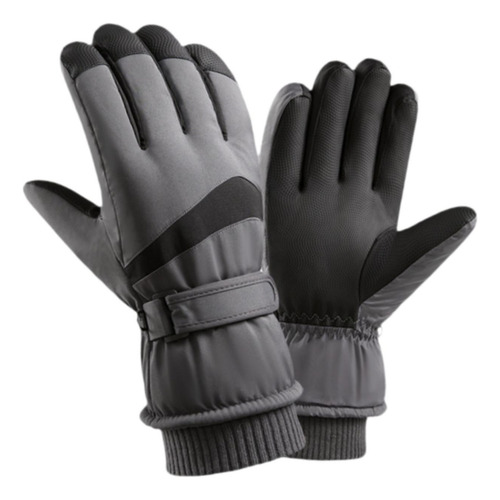 Guantes Cálidos De Invierno Con Pantalla Táctil Y Gris