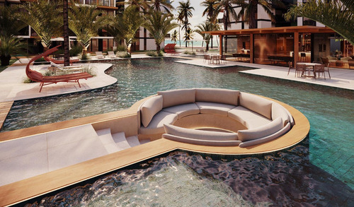 Imagem 3 de 14 de New Development Condo Home With Ocean View Muro Alto Beach