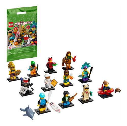 Figuras Para Armar Lego Minifigures Series 21 71029 Edi Fgr