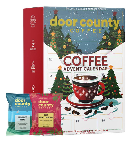 Calendario De Adviento 2024 24 Bolsas De Café Molido Saboriz